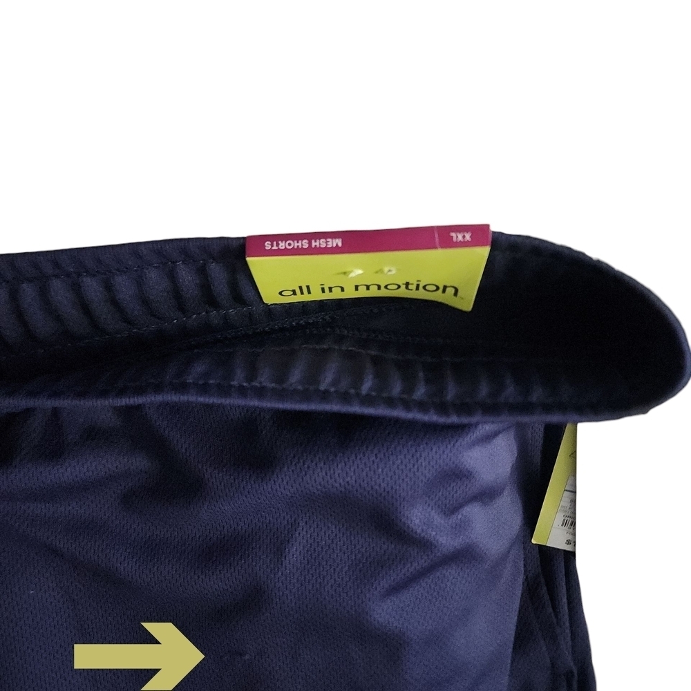 Men's Navy Blue Shorts - Picture 6 of 6
